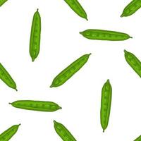 Illustration on theme of bright pattern green peas vector