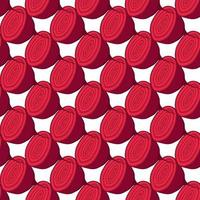 Illustration on theme of bright pattern sugar beet vector