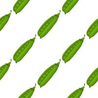 Illustration on theme of bright pattern green peas vector