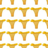 Illustration on theme of bright pattern mushroom vector
