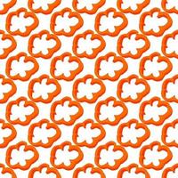 Illustration on theme of bright pattern bell pepper vector