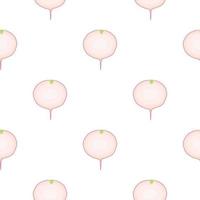 Illustration on theme of bright pattern red radish vector