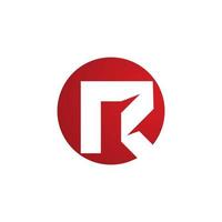 R letter logo and symbol vector