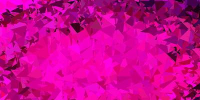 Dark pink vector geometric polygonal wallpaper.