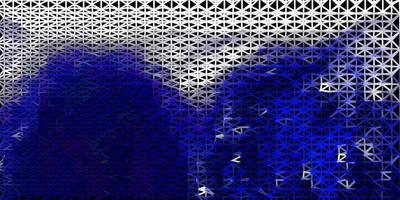 Dark blue vector geometric polygonal wallpaper.