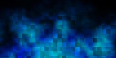 textura de vector azul oscuro en estilo rectangular.