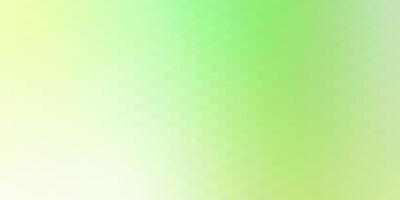 telón de fondo de vector verde claro con rectángulos.