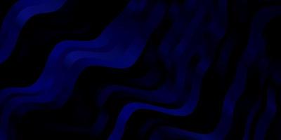 Dark BLUE vector template with wry lines.
