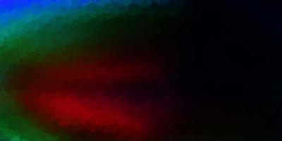 Dark multicolor vector gradient polygon wallpaper.