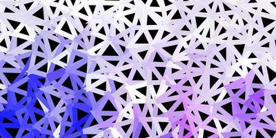 Light pink, blue vector poly triangle layout.