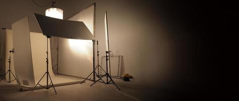 Studio light equipments for photo or film movie