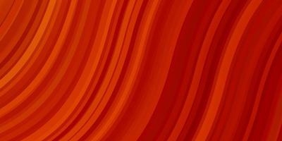 Light Orange vector backdrop with bent lines.