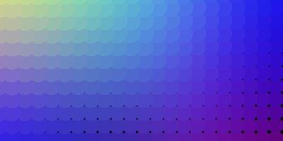 Light Multicolor vector layout with circles.
