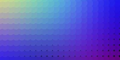 Light Multicolor vector layout with circles.