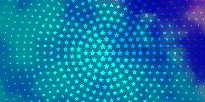 Light Pink, Blue vector texture with beautiful stars.
