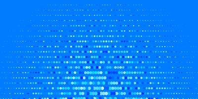 Dark BLUE vector backdrop with dots.