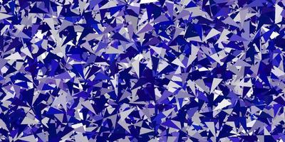Light purple vector background with polygonal forms.