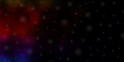 Abstract vector background with colorful gradient