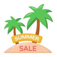 Summer Sale Labels vector