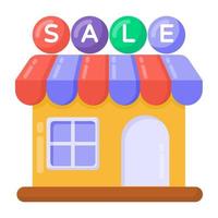 Shopping Sale and Store vector