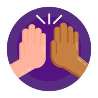 High Five and Gesture vector