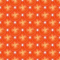 pattern red tomato, vegetable ketchup for seal vector