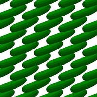 Illustration on theme of bright pattern green cucumber vector