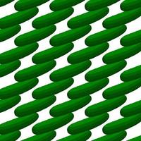 Illustration on theme of bright pattern green cucumber vector