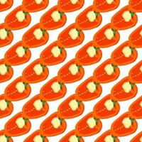 Illustration on theme of bright pattern bell pepper vector