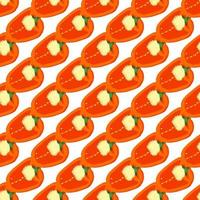 Illustration on theme of bright pattern bell pepper vector