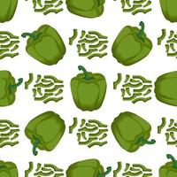 Illustration on theme of bright pattern bell pepper vector