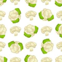 Illustration on theme of bright pattern cabbage vector