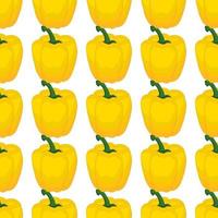 Illustration on theme of bright pattern bell pepper vector