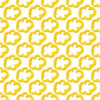 Illustration on theme of bright pattern bell pepper vector