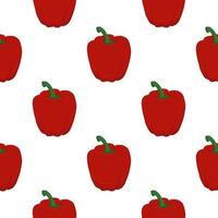Illustration on theme of bright pattern bell pepper vector