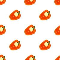 Illustration on theme of bright pattern bell pepper vector