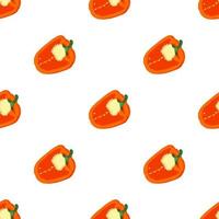 Illustration on theme of bright pattern bell pepper vector