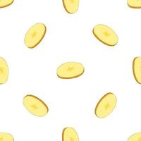 Illustration on theme of bright pattern brown potato vector