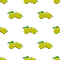 Illustration on theme of bright pattern italian olive vector