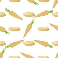 Illustration on theme of pattern plant parsnip vector