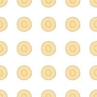Illustration on theme of pattern plant parsnip vector
