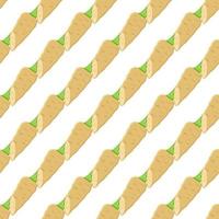 Illustration on theme of pattern plant parsnip vector