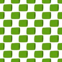 Illustration on theme of bright pattern green onion vector