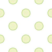 Illustration on theme of bright pattern zucchini vector