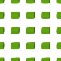 Illustration on theme of bright pattern green onion vector