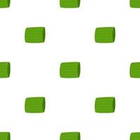 Illustration on theme of bright pattern green onion vector