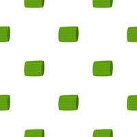 Illustration on theme of bright pattern green onion vector