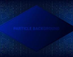 Abstract Particle Background vector