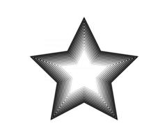 logo estrella. icono de estrella, signo, símbolo, diseño plano, botón vector