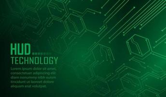 cyber circuit future technology concept background vector